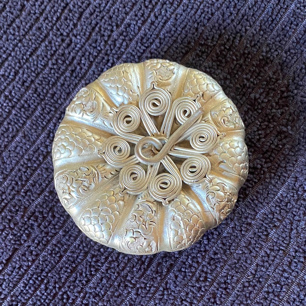 Vintage Silver Pillbox
